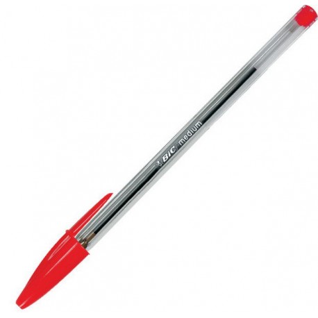 BIC Stylo bille Cristal Rouge