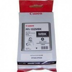 CANON Cartouche encre PFI-102MBK Noir Mate 130ML