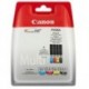 CANON Cartouche encre CLI551 Noir & Couleur Pack Blister