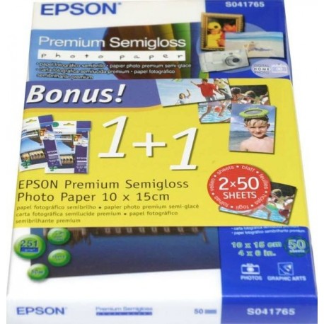 EPSON Papier photo semigloss 10x15