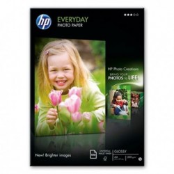 HP Papier photo polyvalent semi-glacé 200 g/m², A4, 100 feuilles