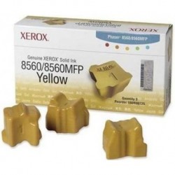 XEROX Pack de 3 Encre solide Jaune 3 400 pages