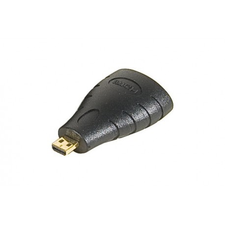 Adaptateur or HDMI a fem vers micro HDMI male