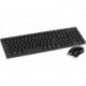 DACOMEX pack Clavier & souris standard USB noir