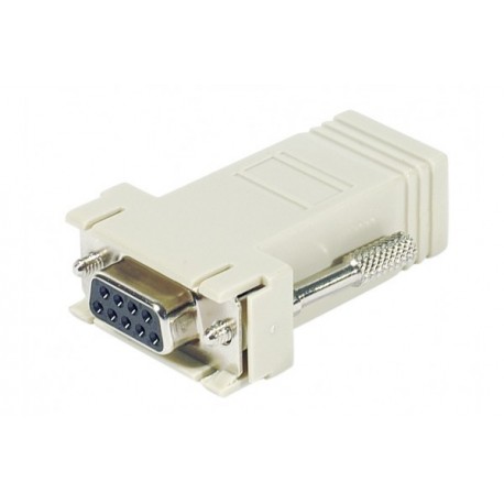 Adaptateur RJ45/DB09f