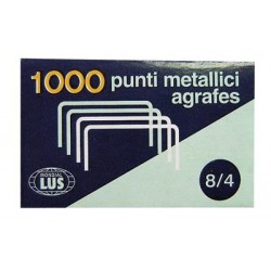 Boîte de 1 000 agrafes type Bébé 8/4 galva