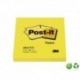 POST-IT Bloc couleurs néon jaune 76 x 76 mm