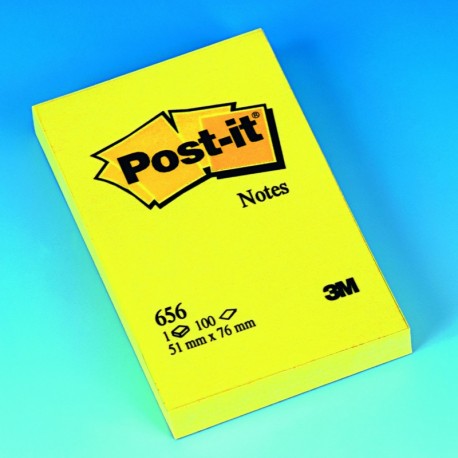 POST-IT Bloc jaune 76 x 102 mm