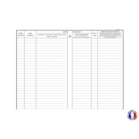 EXACOMPTA Carnet pour transporteur