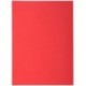 Lot de 250 sous-chemises pastel rouge