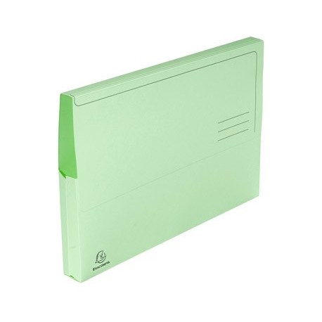 Lot de 50 chemises dossier coloris pastel vert