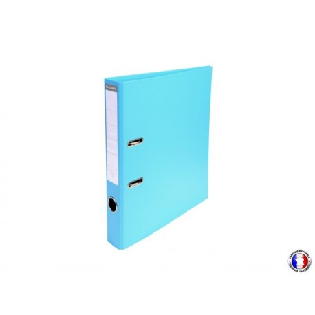 EXACOMPTA Classeur à levier couleur bleu clair dos 5 cm