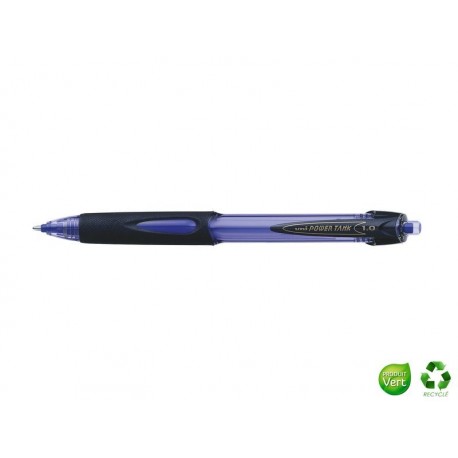 UNI-BALL Stylo bille Power tank Bleu