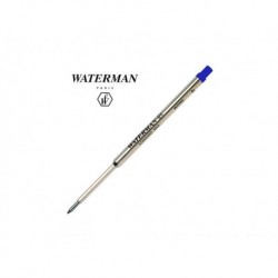 WATERMAN Recharge stylo à bille pointe moyenne Bleu