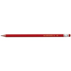 Q-CONNECT Boîte de 12 crayons graphite éco avec bout gomme