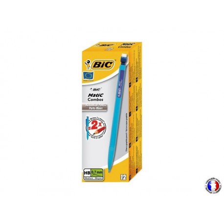 BIC Boîte de 12 porte mines Matic combo