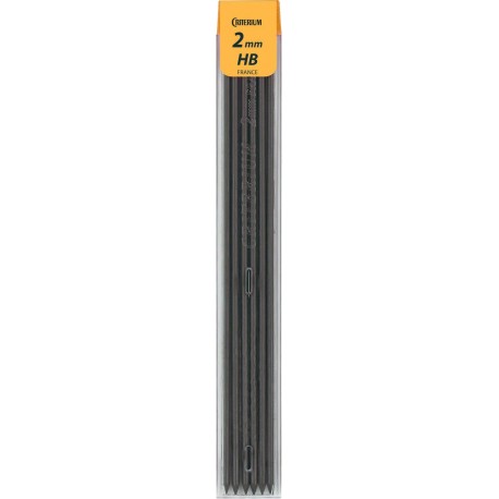 BIC Étui de 6 mines Criterium®2613 HB 2 mm