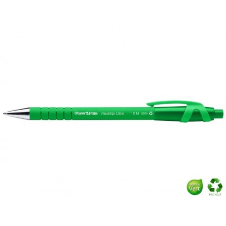 PAPERMATE Stylo bille Flexgrip ultra Vert