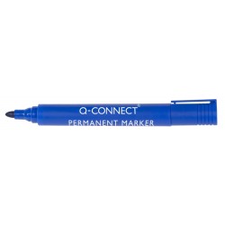 Q-CONNECT Marqueur permanent éco pointe ogive Bleu