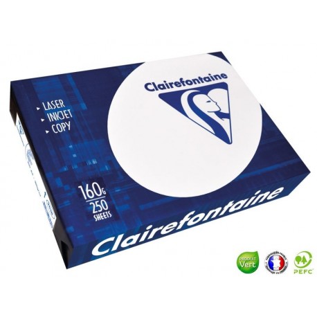 CLAIREFONTAINE Ramette papier Clairalfa A4 160g blanc