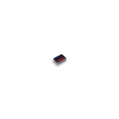 TRODAT Cassette d'encrage bicolore type 6-56-102 bleu et rouge