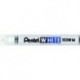 PENTEL Marqueur Blanc pointe ogive moyenne