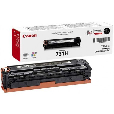 CANON Cartouche Toner CRG731 Noir Haute Capacité 2400 pages