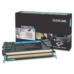 Lexmark C746H1CG Toner Cyan pour C746, C748.jpg