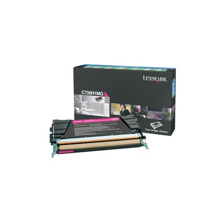 LEXMARK C736H1MG Toner Magenta C73X Haute Capacité.jpg