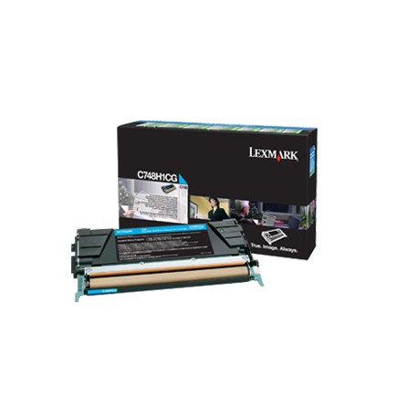 Lexmark C748H1CG Toner Cyan pour C748e, C748de, C748dte.jpg