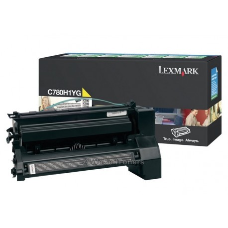 LEXMARK C780H1YG Toner Jaune C78X Haute Capacité.jpg