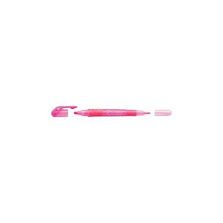 PENTEL Surligneur Rose 2 en 1