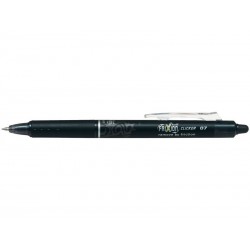 PILOT Roller encre effaçable Frixion ball Clicker Noir