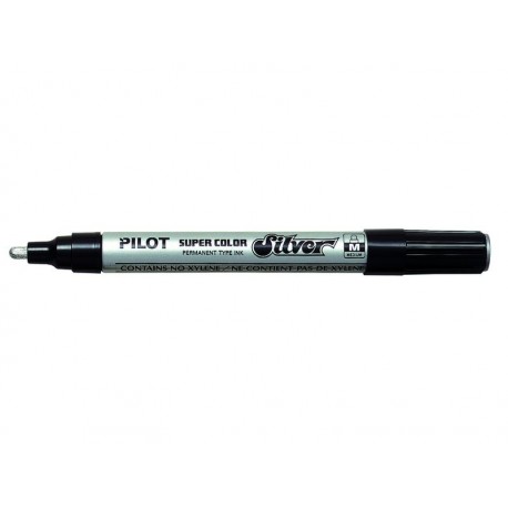 PILOT Marqueur Super Color pointe moyenne Argent