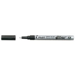 PILOT Marqueur super color pointe fine argent