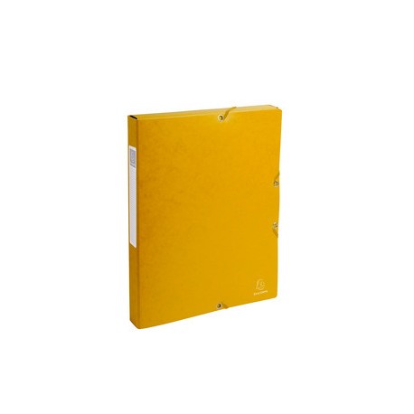 EXACOMPTA NATURE FUTURE Boîte Exabox jaune dos 2,5 cm