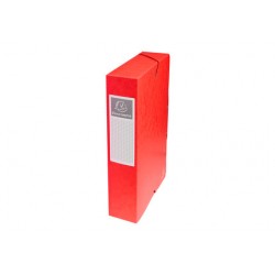 EXACOMPTA NATURE FUTURE Boîte Exabox rouge dos 6 cm