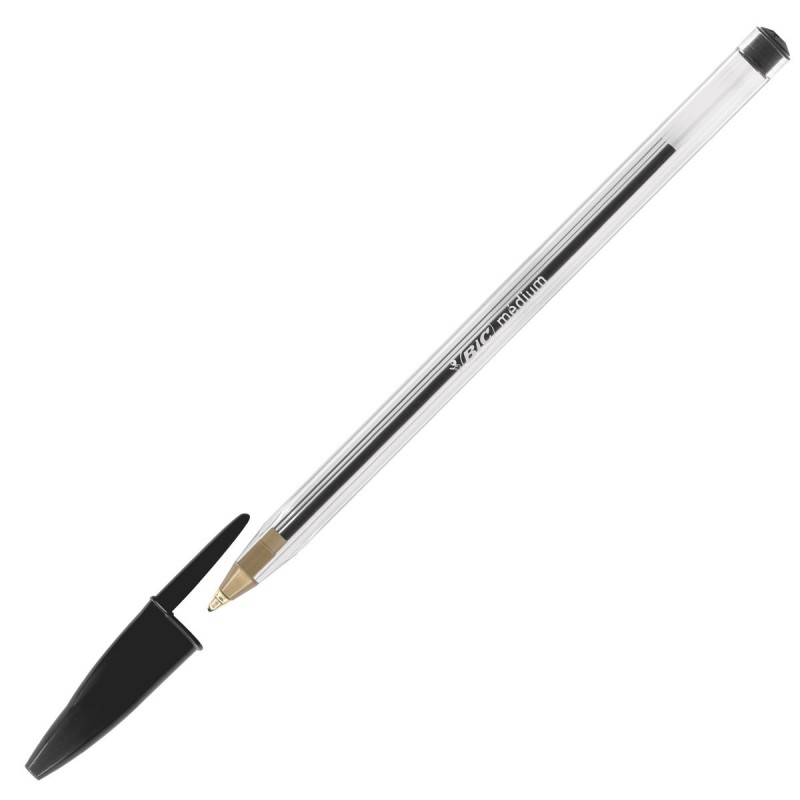 Bic Stylo Bille Cristal Noir