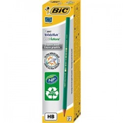 BIC Boîte de 12 crayons écolutions évolution