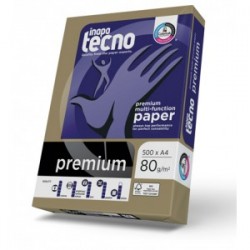 Ramette papier A4 80g Blanc INAPA TECHNO PREMIUM 