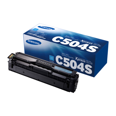 Samsung CLT-C504S Cartouche Toner Cyan (SU025A)