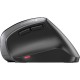 CHERRY Souris MW-4500 sans fil ergonomique USB noire