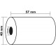 EXACOMPTA 10 bobines 1 pli thermique - Sans Bisphenol A - L18m pour TPE