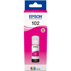 EPSON Bouteille encre Ecotank 102 Magenta Pigment 70ml