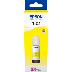 EPSON Bouteille encre Ecotank 102 Jaune Pigment 70ml