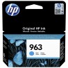 HP 963 Cyan Cartouche d'encre Originale (3JA23AE)