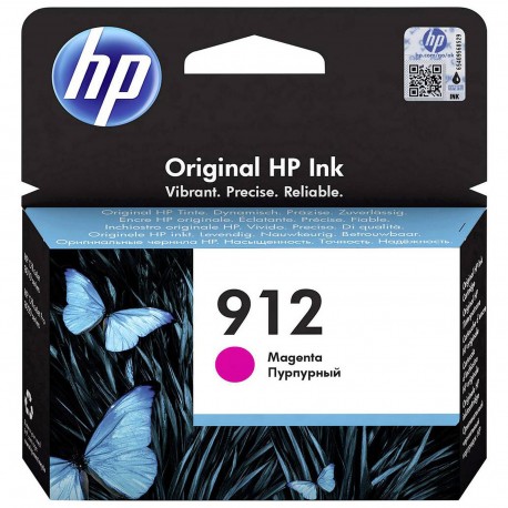 HP 912 Magenta Cartouche d'encre Originale (3YL78AE)