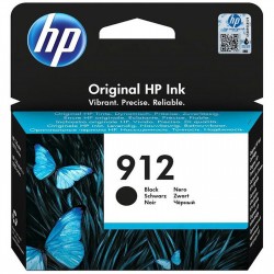 HP 912 Noir Cartouche d'encre Originale (3YL80AE)