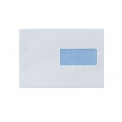 GPV 500 enveloppes blanches C5 fenêtre 45 auto-adhésives