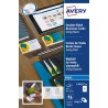 AVERY 80 Cartes de visite mat QUICK&CLEAN 85 X 54 mm